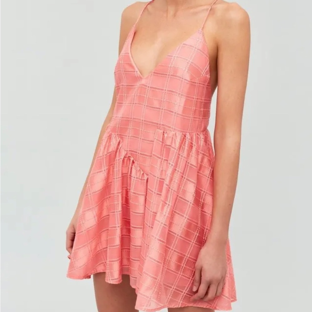NWOT C/MEO Collective Same Things Mini Dress - Picture 2 of 8
